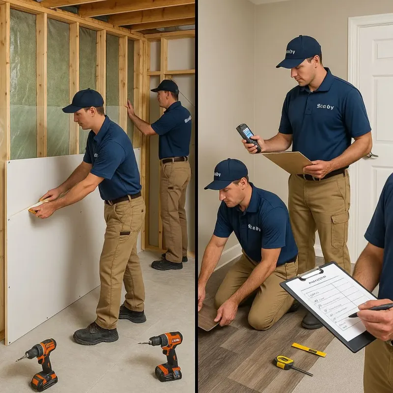 Repairs and Reconstruction process in Hillsville, VA